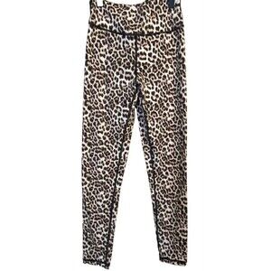 Zyia Active Leopard Brilliant Scrunch What Hi-Rise 7/8 Leggings Yoga Women's 4